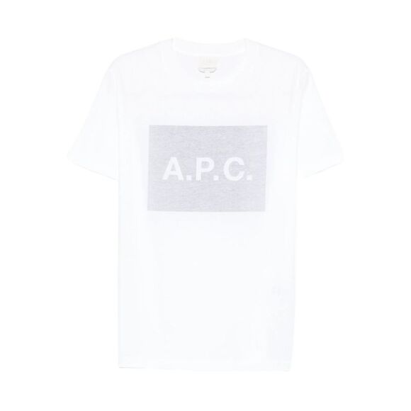 A.P.C. White T-Shirts & Vests - T-Shirts Men